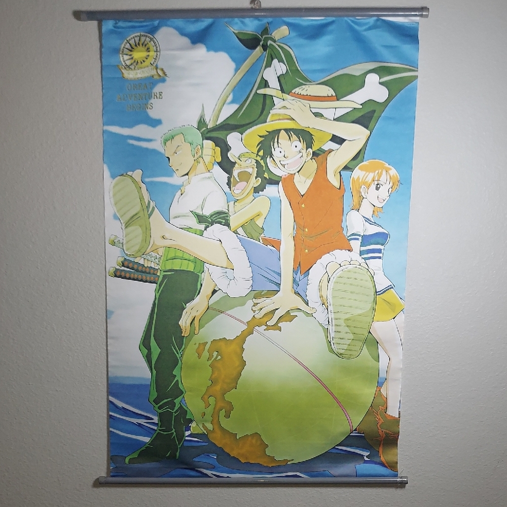 One Piece Wall Fabric Scroll